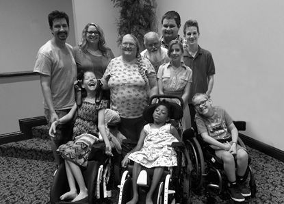 The Evans family