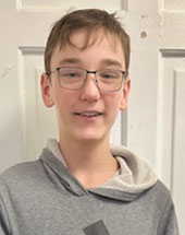 James - Male, age 13