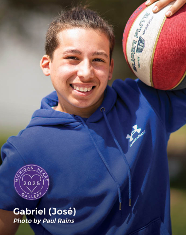 Gabriel - Male, age 14